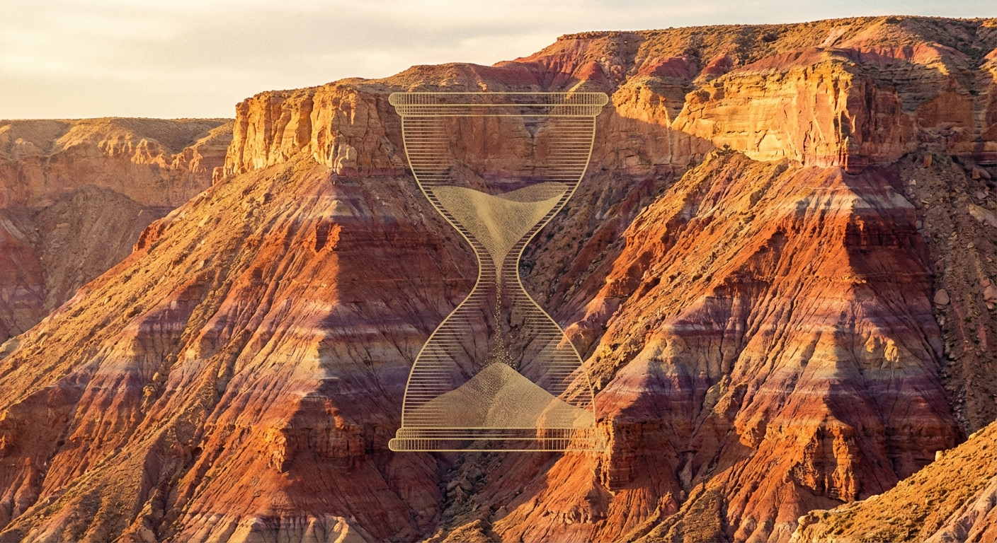 radiometric dating hourglass